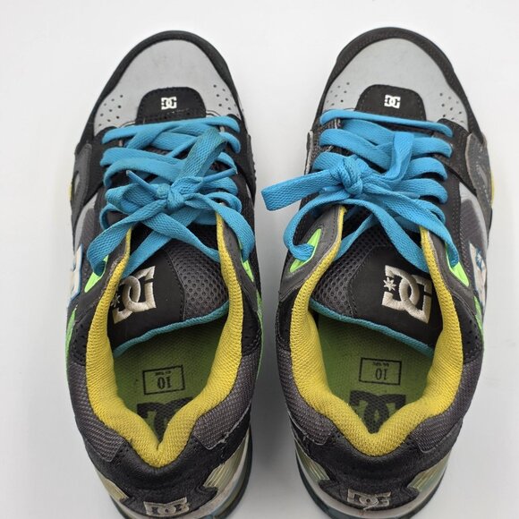 DC Shoes Versaflex ImpactFX Shoes Mens Size 10 Gray Blue Skate Sneakers 302832 main image 14